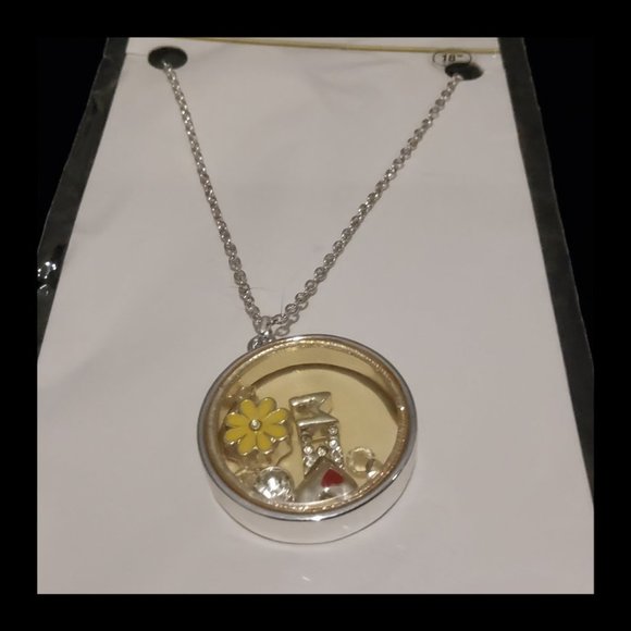 MOM Floating Charms Necklace - Picture 2 of 3